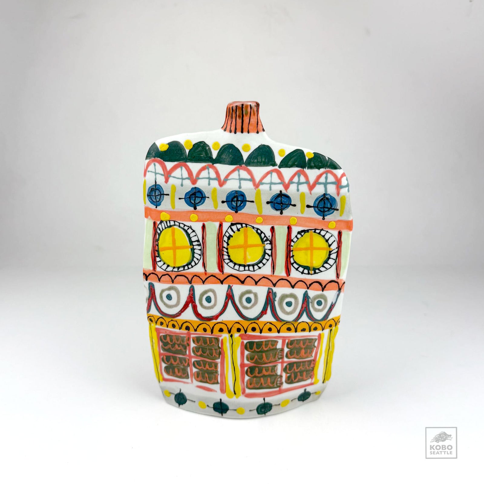 Formal Garden Flask 1 by Christine Westergaard