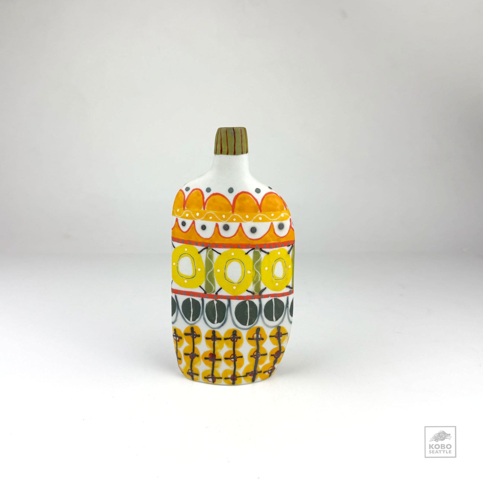 Formal Garden Flask 5 by Christine Westergaard