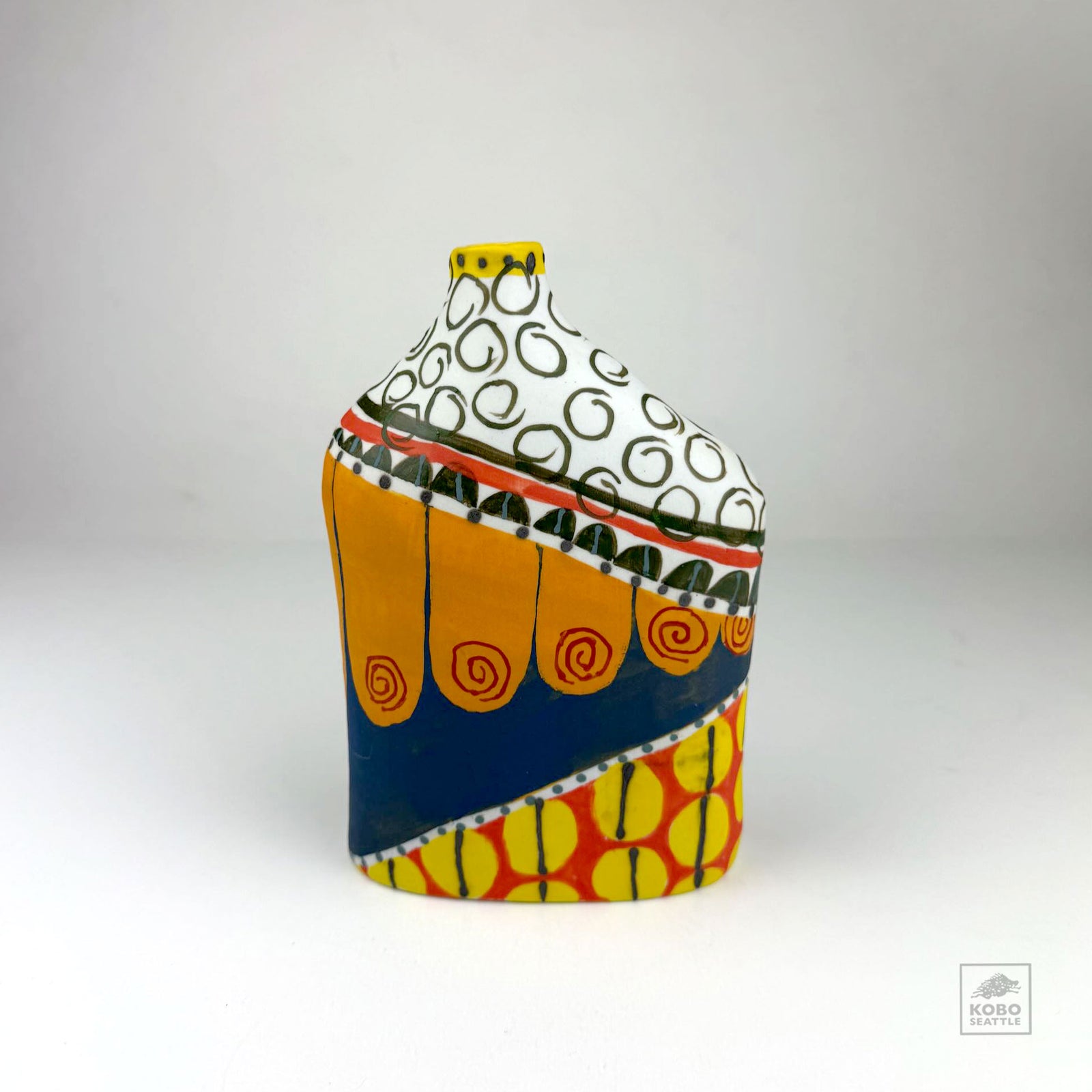 Orange Toes Bottle by Christine Westergaard