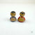 Vintage Kokeshi Pair 20