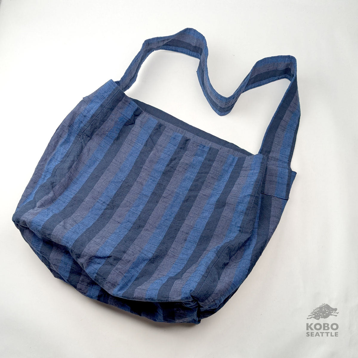 Harappa Shoulder Bag - Blue Stripes