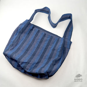 Harappa Shoulder Bag - Blue Stripes