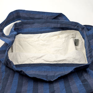 Harappa Shoulder Bag - Blue Stripes