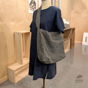 Harappa Shoulder Bag - Thin Stripes