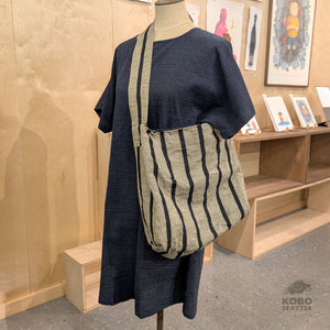 Harappa Shoulder Bag - Thick & Thin Stripes