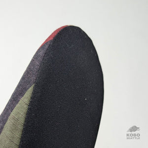 Harappa Cotton Room Slippers - Multi Stripes