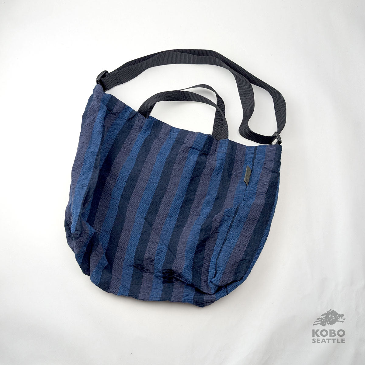 Harappa Sporty Bag with Nylon Straps - Blue Stripes