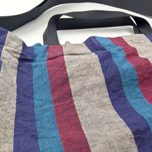 Harappa Sporty Bag with Nylon Straps - Multi Stripes