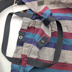 Harappa Sporty Bag with Nylon Straps - Multi Stripes