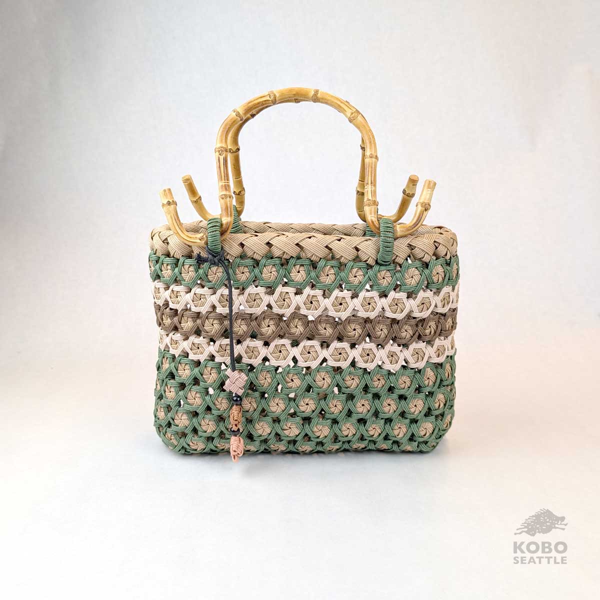 Handwoven Basket Bag 03 from Wakayama, Japan