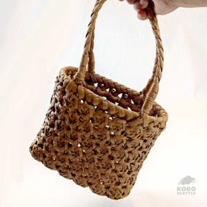 Handwoven Basket Bag 12 from Wakayama, Japan