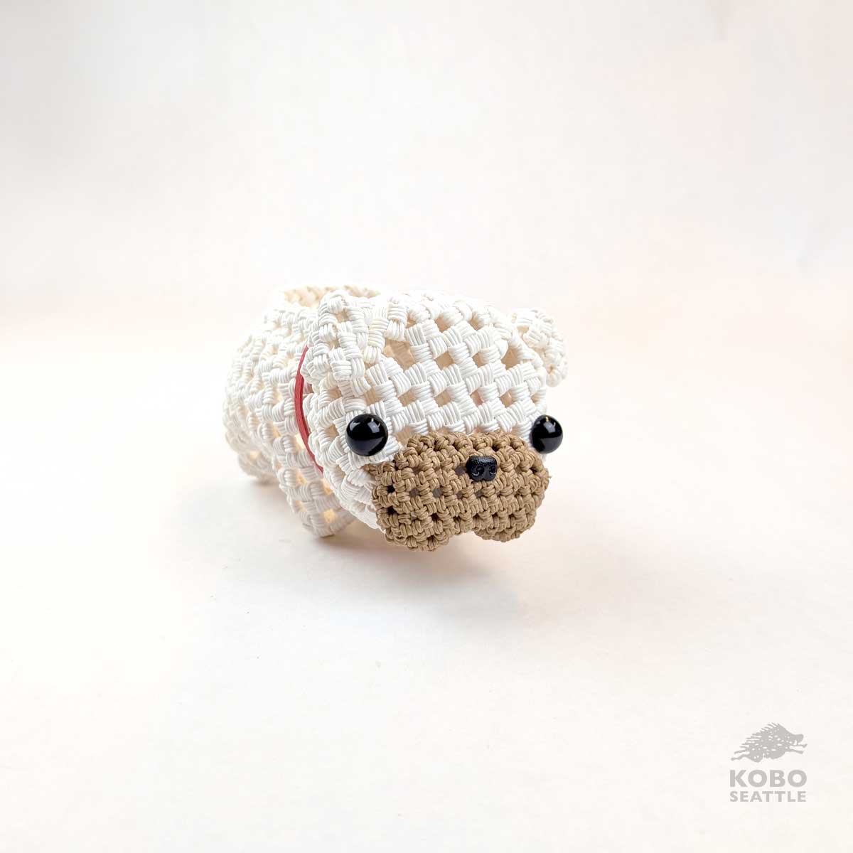 Handwoven Basket Dog from Wakayama, Japan