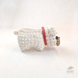 Handwoven Basket Dog from Wakayama, Japan