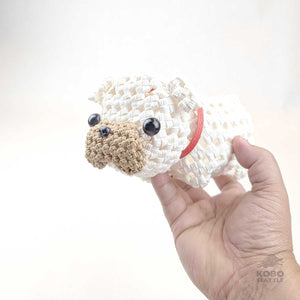 Handwoven Basket Dog from Wakayama, Japan