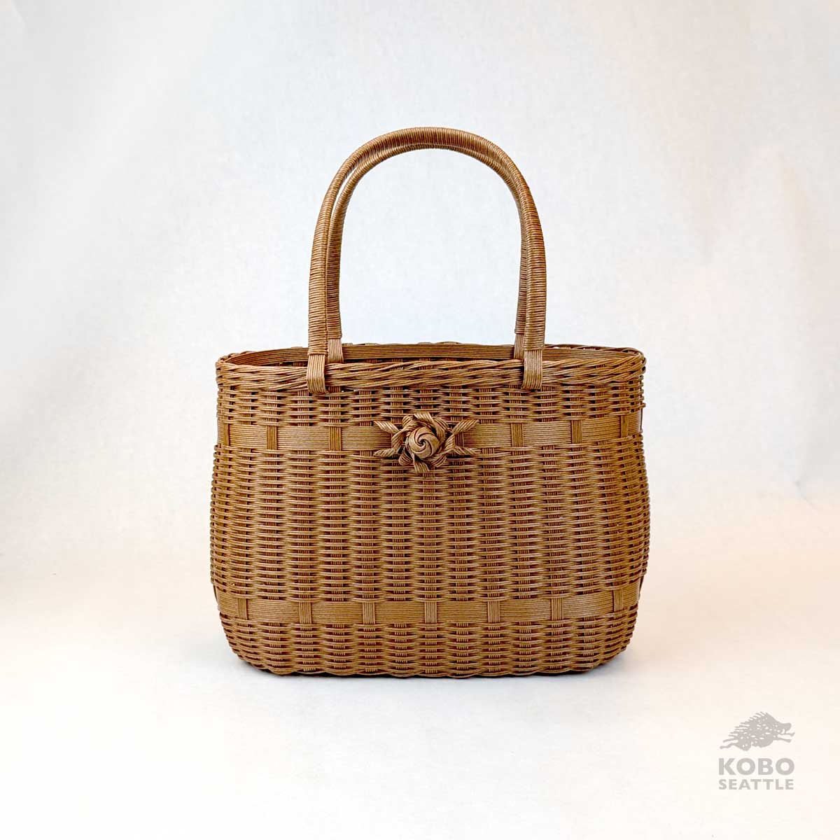 Handwoven Basket Bag 16 from Wakayama, Japan