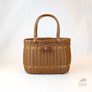 Handwoven Basket Bag 16 from Wakayama, Japan