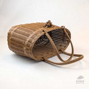 Handwoven Basket Bag 16 from Wakayama, Japan