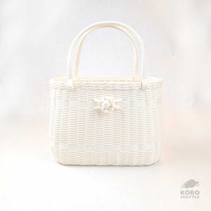 Handwoven Basket Bag 17 from Wakayama, Japan