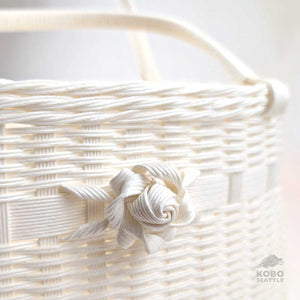 Handwoven Basket Bag 17 from Wakayama, Japan
