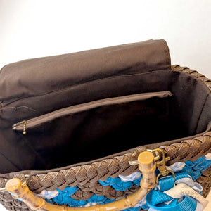 Handwoven Basket Bag 18 from Wakayama, Japan