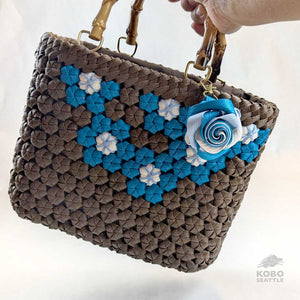 Handwoven Basket Bag 18 from Wakayama, Japan