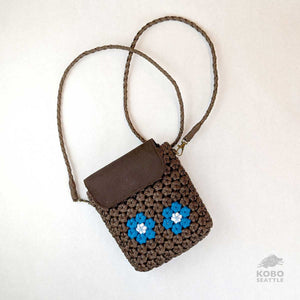 Handwoven Crossbody Basket Bag from Wakayama, Japan