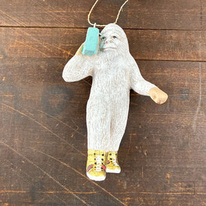 Ornament - Hipster Yeti