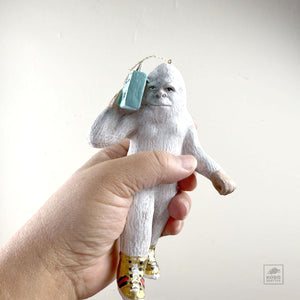 Ornament - Hipster Yeti