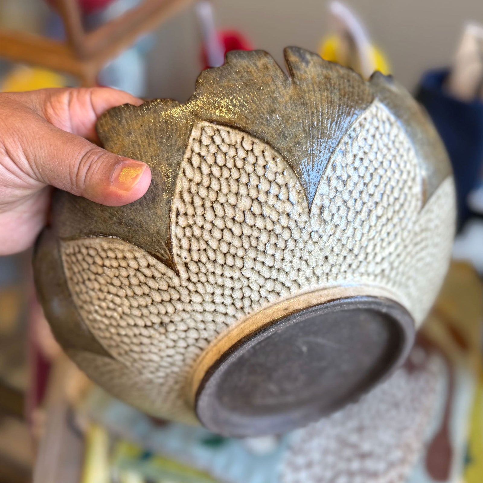 Ginkgo Serving Bowl by Liang Yin-Chen