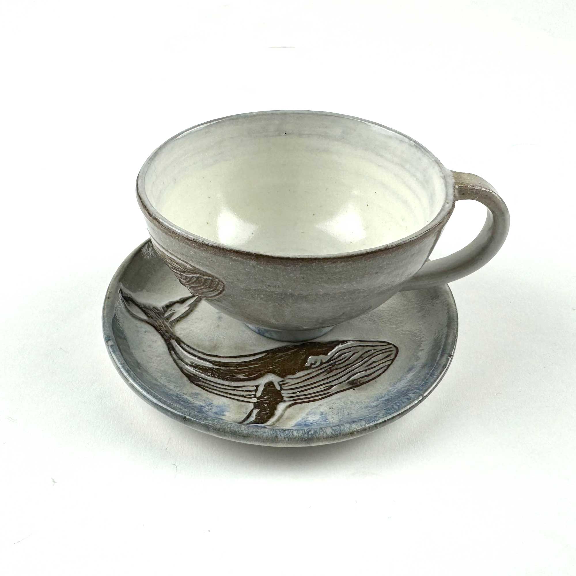 Whale Cup and Saucer Set