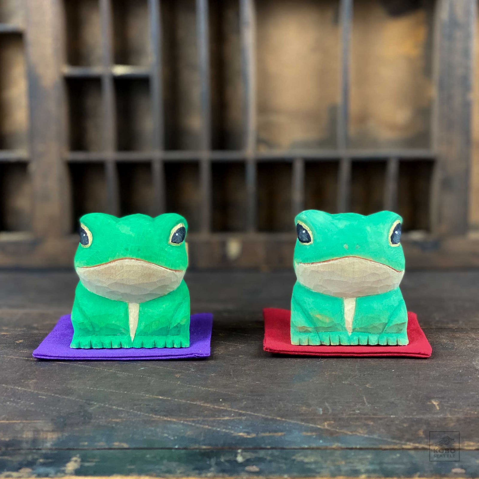 Waranbe Kaeru (Frog) - by Atsushi Tanaka