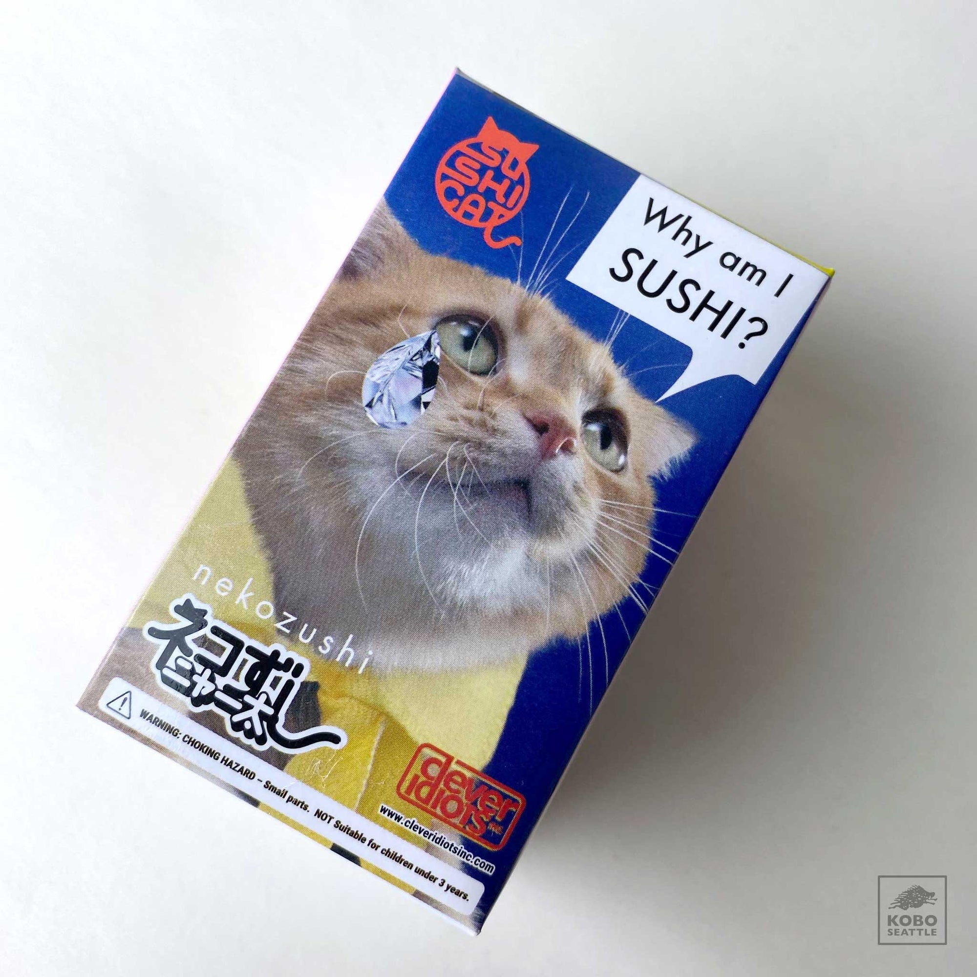 Mystery Box Toy - Sushi Cat Keyring