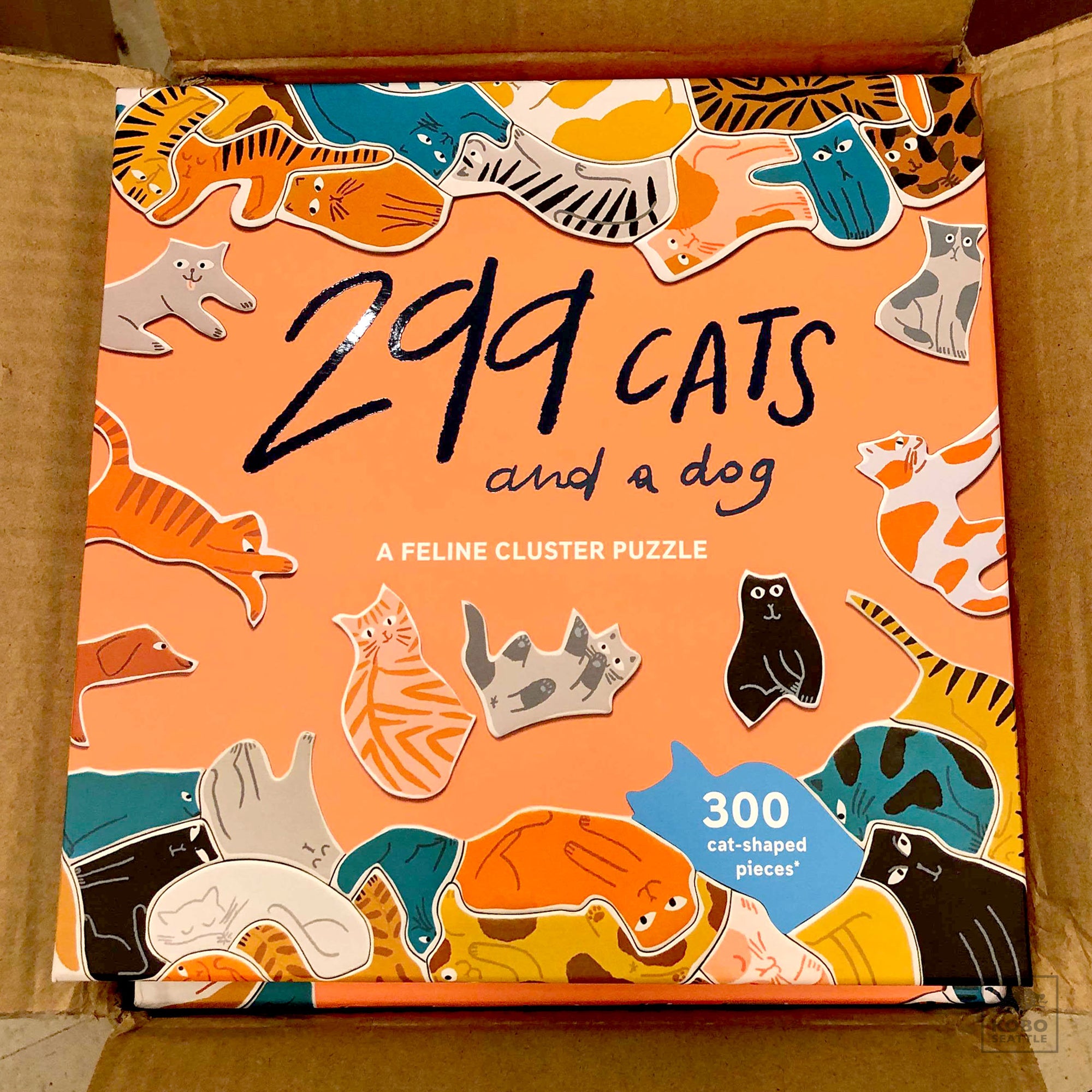 299 Cats and a Dog: A Feline Cluster Puzzle