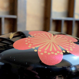 Heiando Japanese Lacquerware Container - Shouchikubai