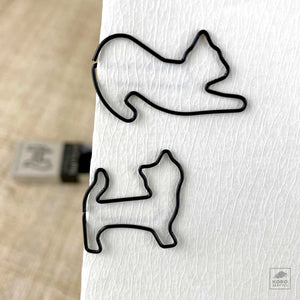 Cat Paper Clips - set of 3