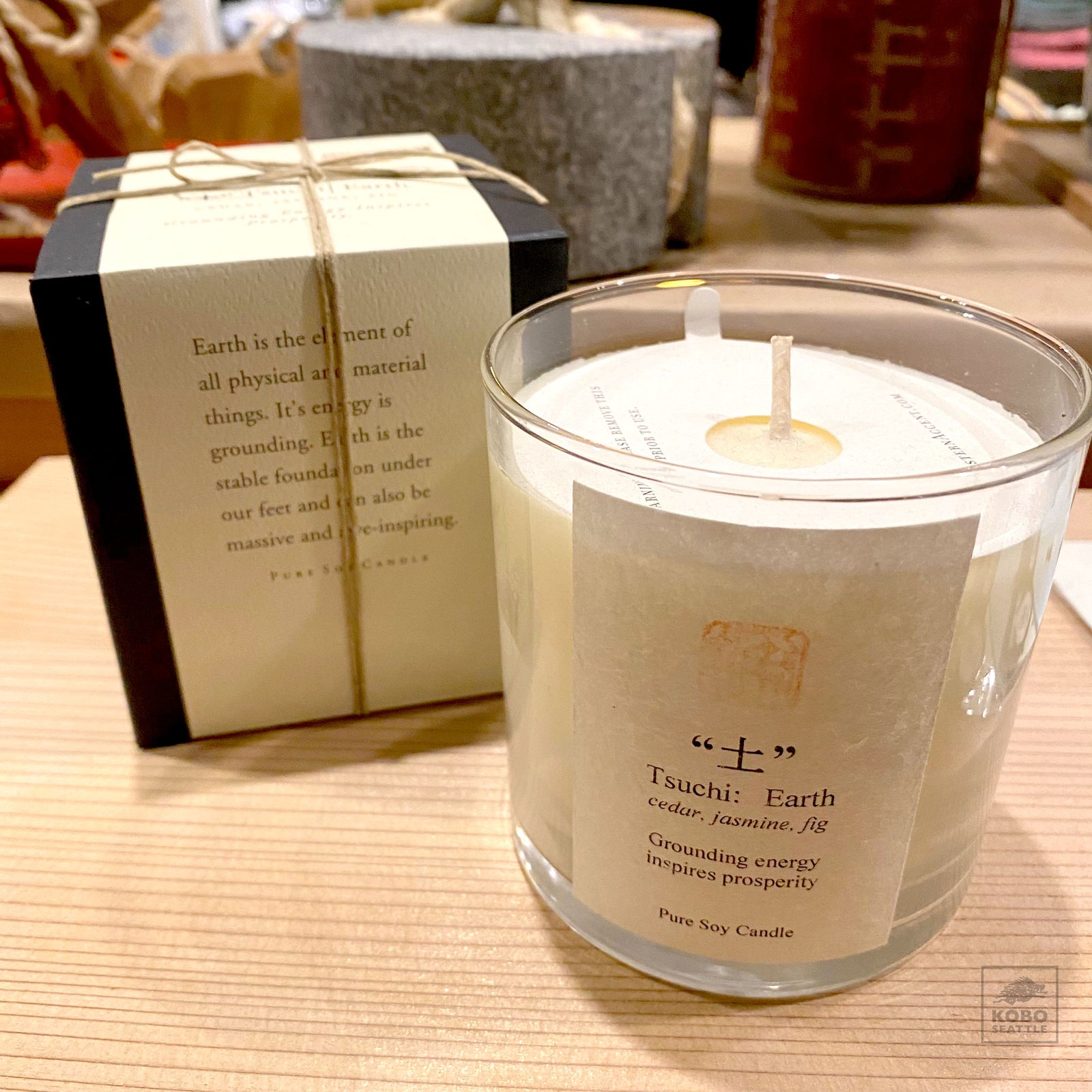 Elements Candle: Earth-Tsuchi