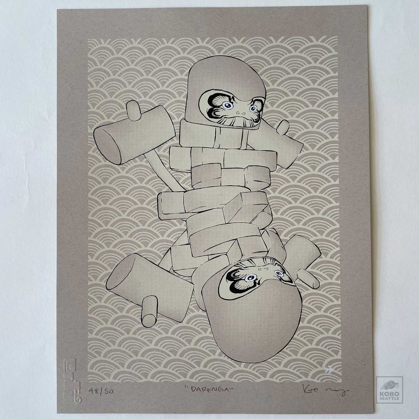 Enfu Serigraph "Darenga" 57