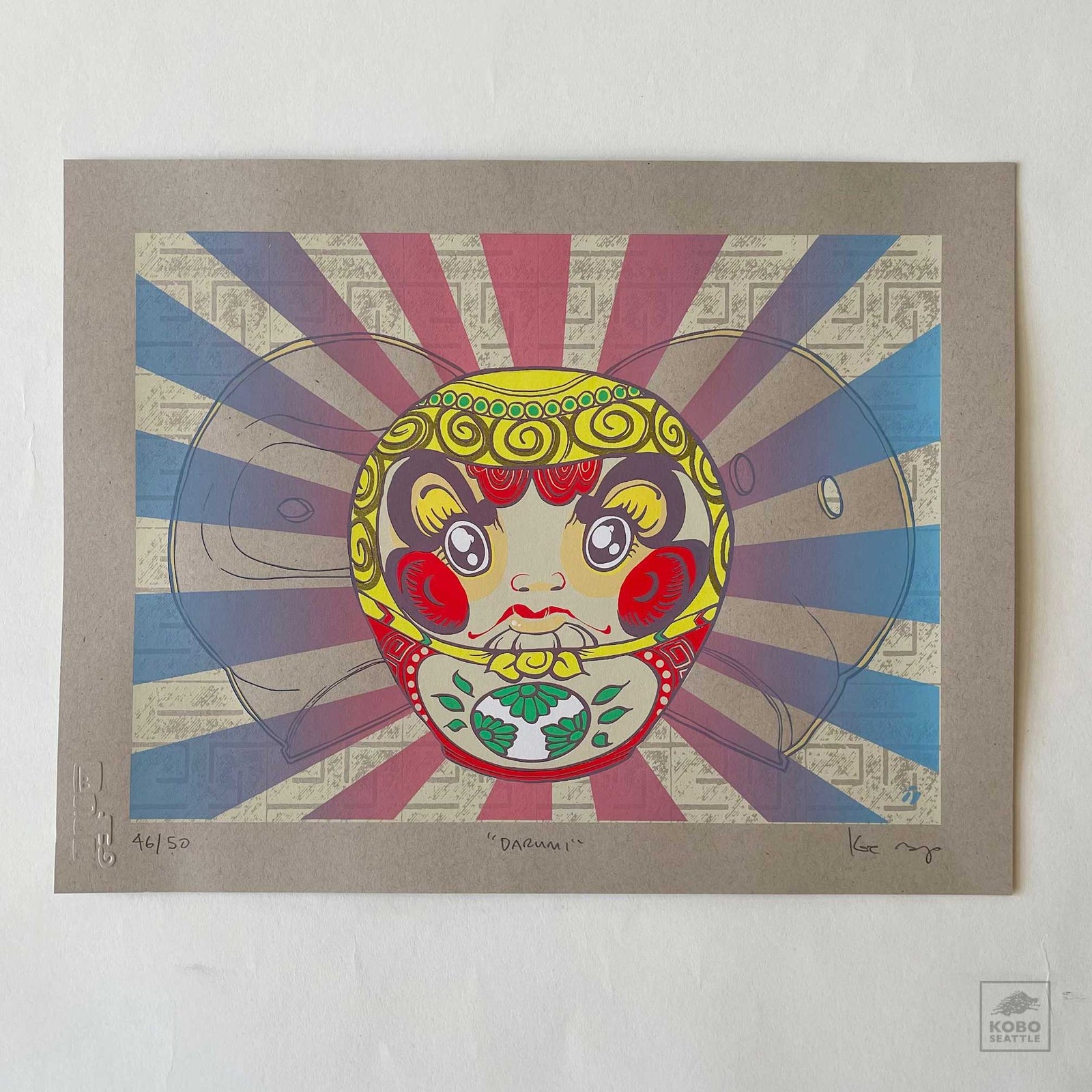 Enfu Serigraph "Darumi" 47