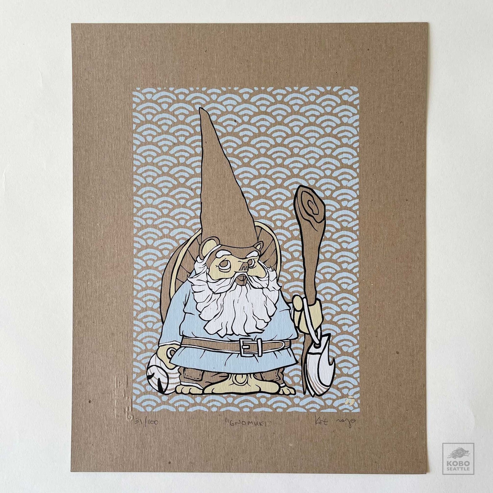 Enfu Serigraph "Gnomuki"