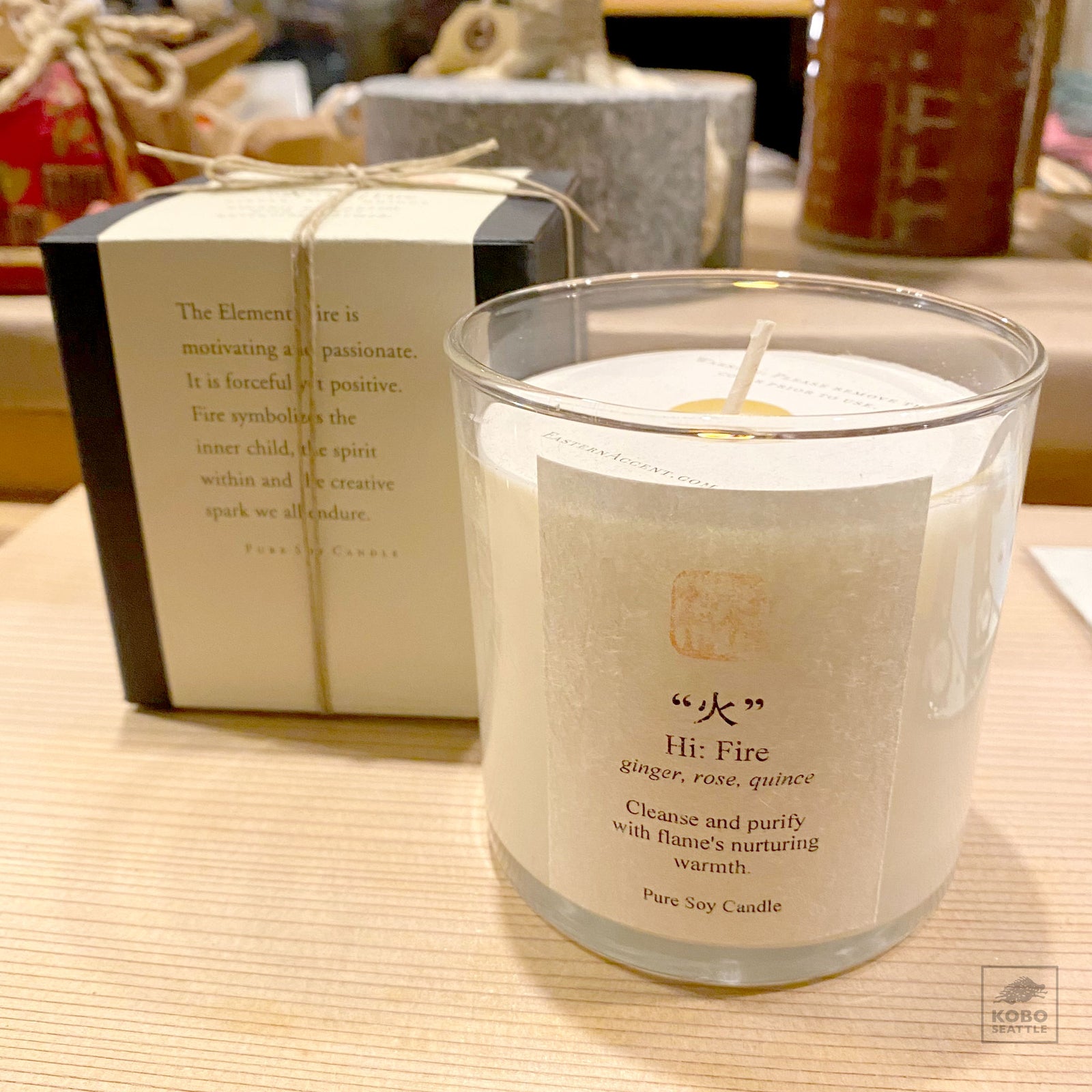Elements Candle: Fire-Hi