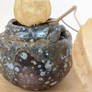 Wood Fired Vase by Brendan Fuller - 3 in.
