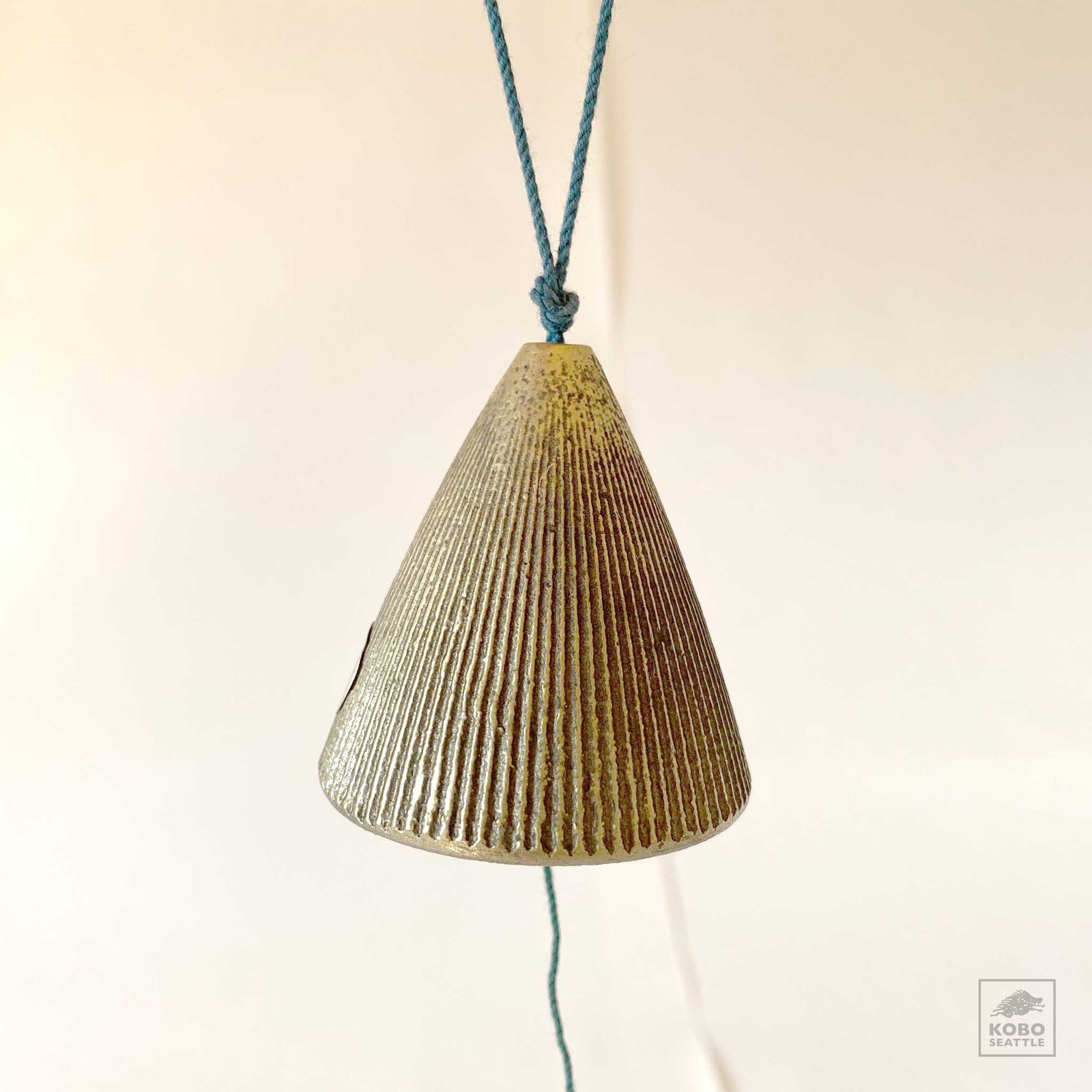 Goldtone Cone Wind Chime