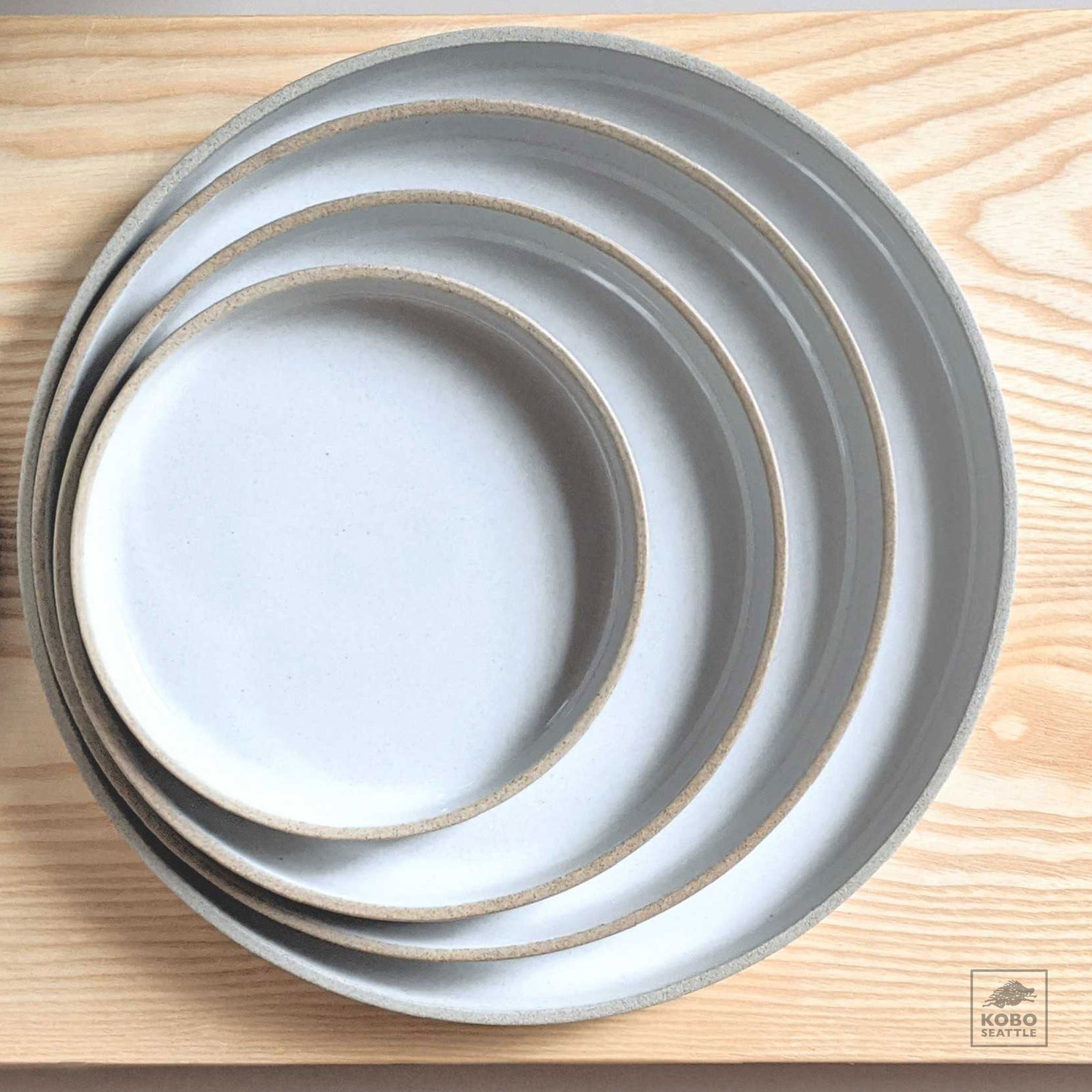 Hasami Plate / Clear gloss / 5 sizes