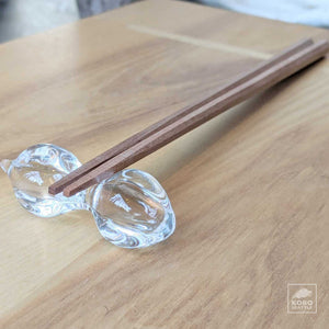 Chopstick Rest - Glass Gourd