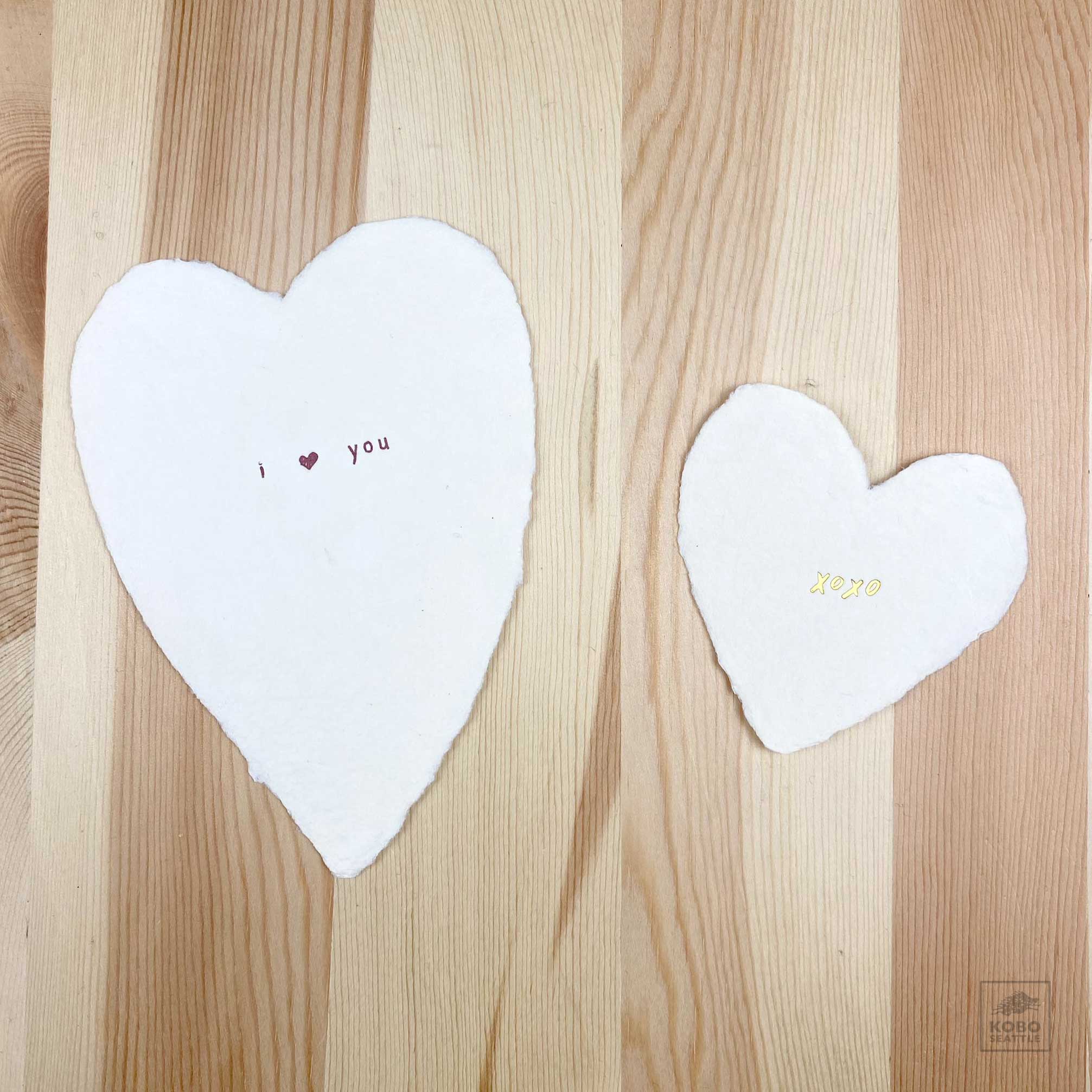 Paper Heart Cards