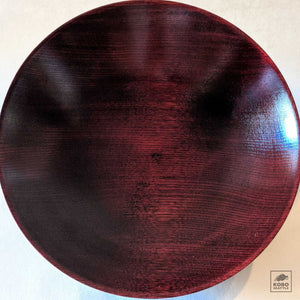 Heiando Japanese Lacquerware Serving Bowl - Akane