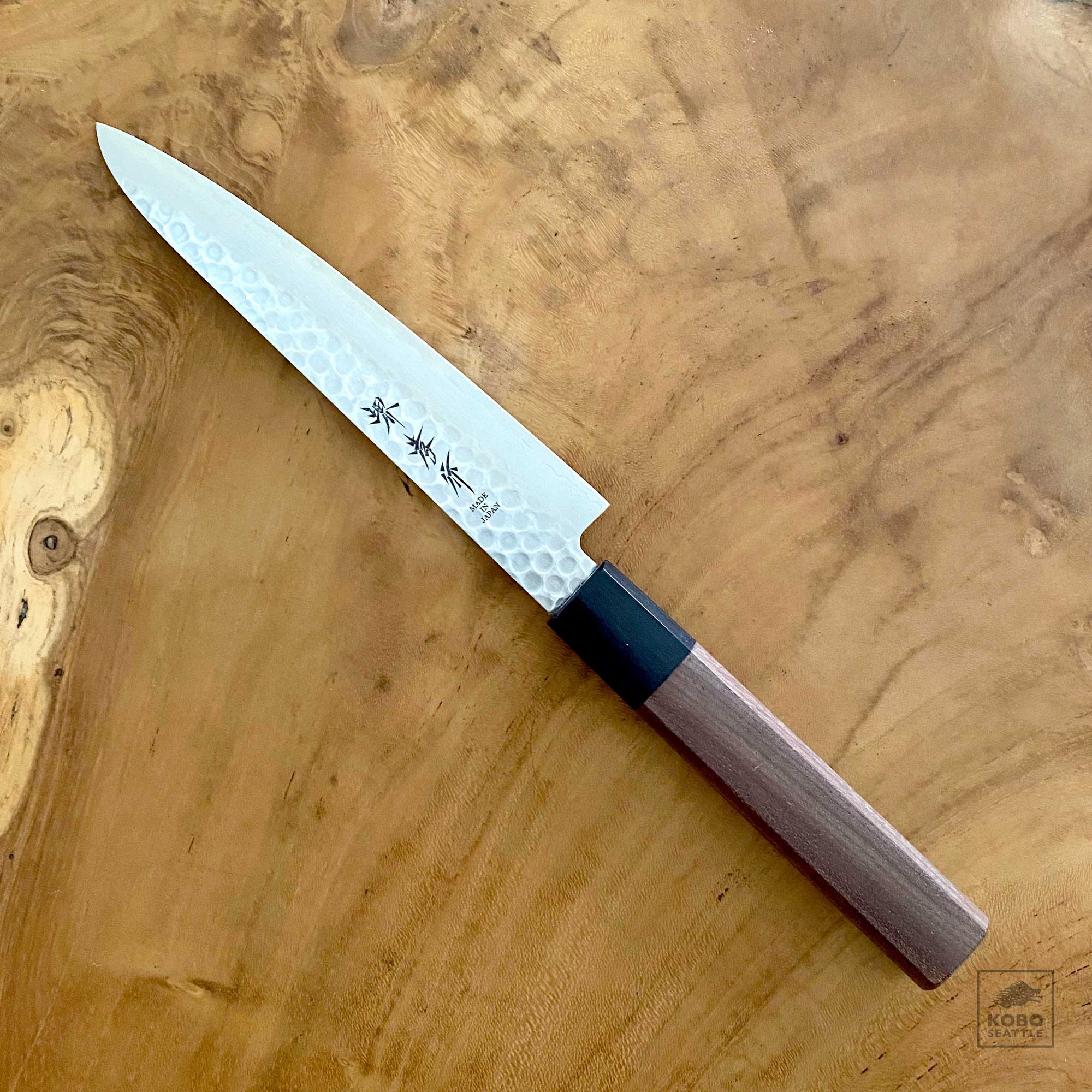 Japanese Utility Knife with Walnut Handle