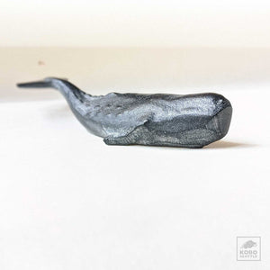Iron Whale Paperweight