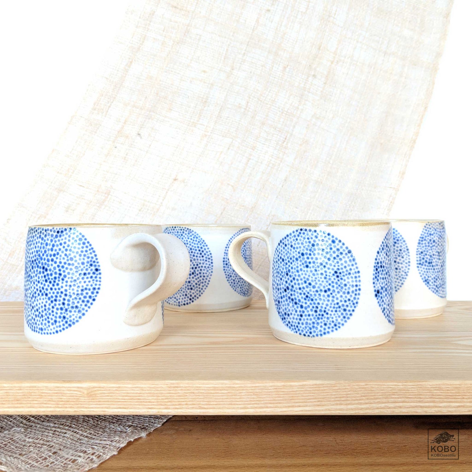 Blue Dot Mug from Kathy Berd