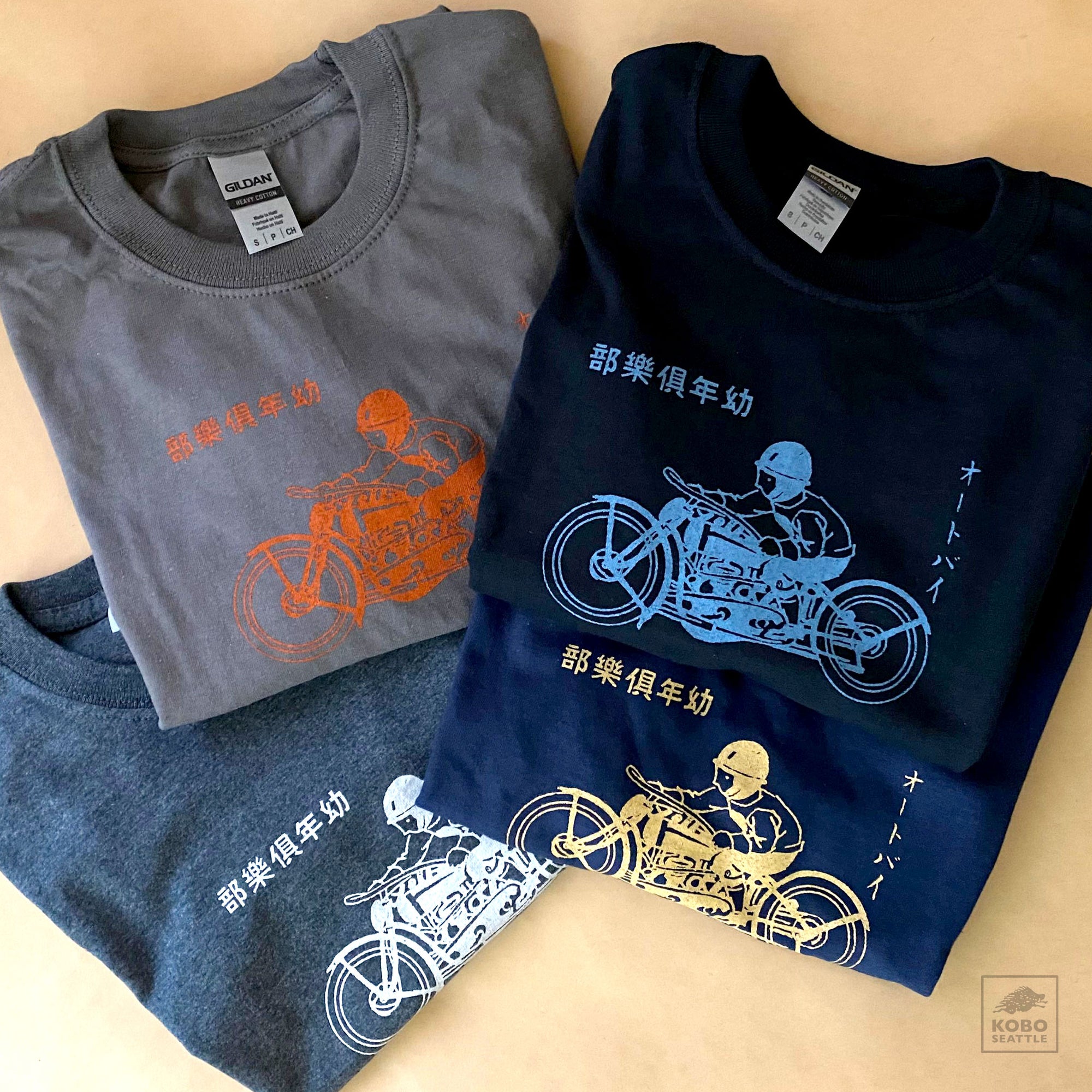 Men's KOBO T-shirt - "Motorcycle Club"